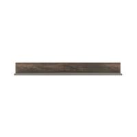 Wandboard Largo Anthrazit/Eichefarben B: 152cm - Eichefarben/Anthrazit, Design, Holzwerkstoff (152/17/20cm) - MID.YOU