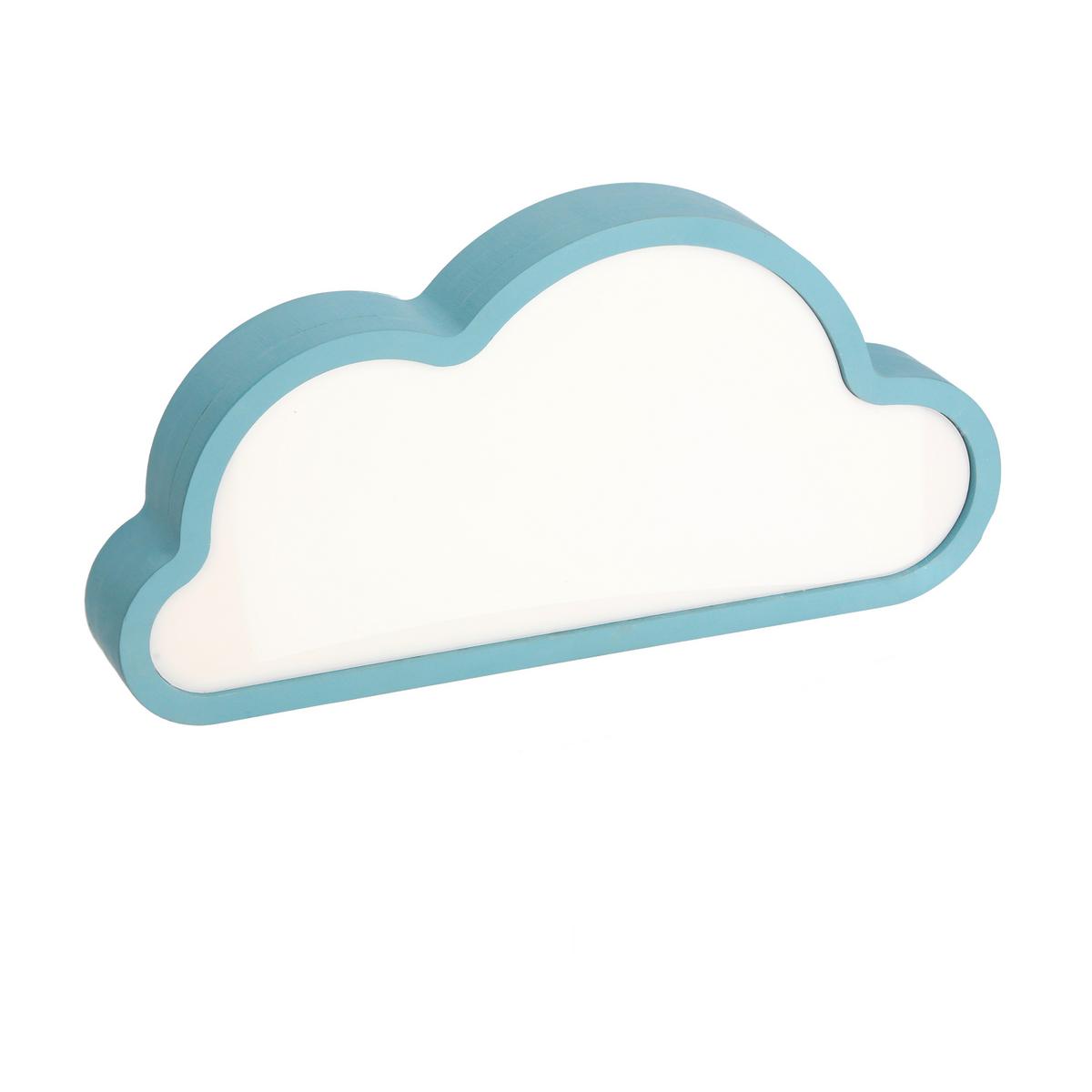 Kindertischleuchte 41-10629 Cloud - Blau, Basics, Holzwerkstoff/Kunststoff (31/3.5/15cm)