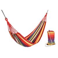 Hängematte aus Baumwolle - Multicolor, Basics, Textil (80/190cm)
