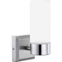 Wandleuchte Space 1-flammig Mit Opalglas-Schirm - Opal, Basics, Glas/Metall (8/11/18,5cm) - Globo