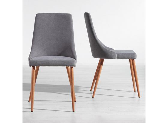 Jídelní Židle Matti - šedá, Moderní, kov/dřevo (44/92/58cm) - Mömax modern living Jídelní Židle Matti - šedá, Moderní, kov/dřevo (44/92/58cm) - Mömax modern living