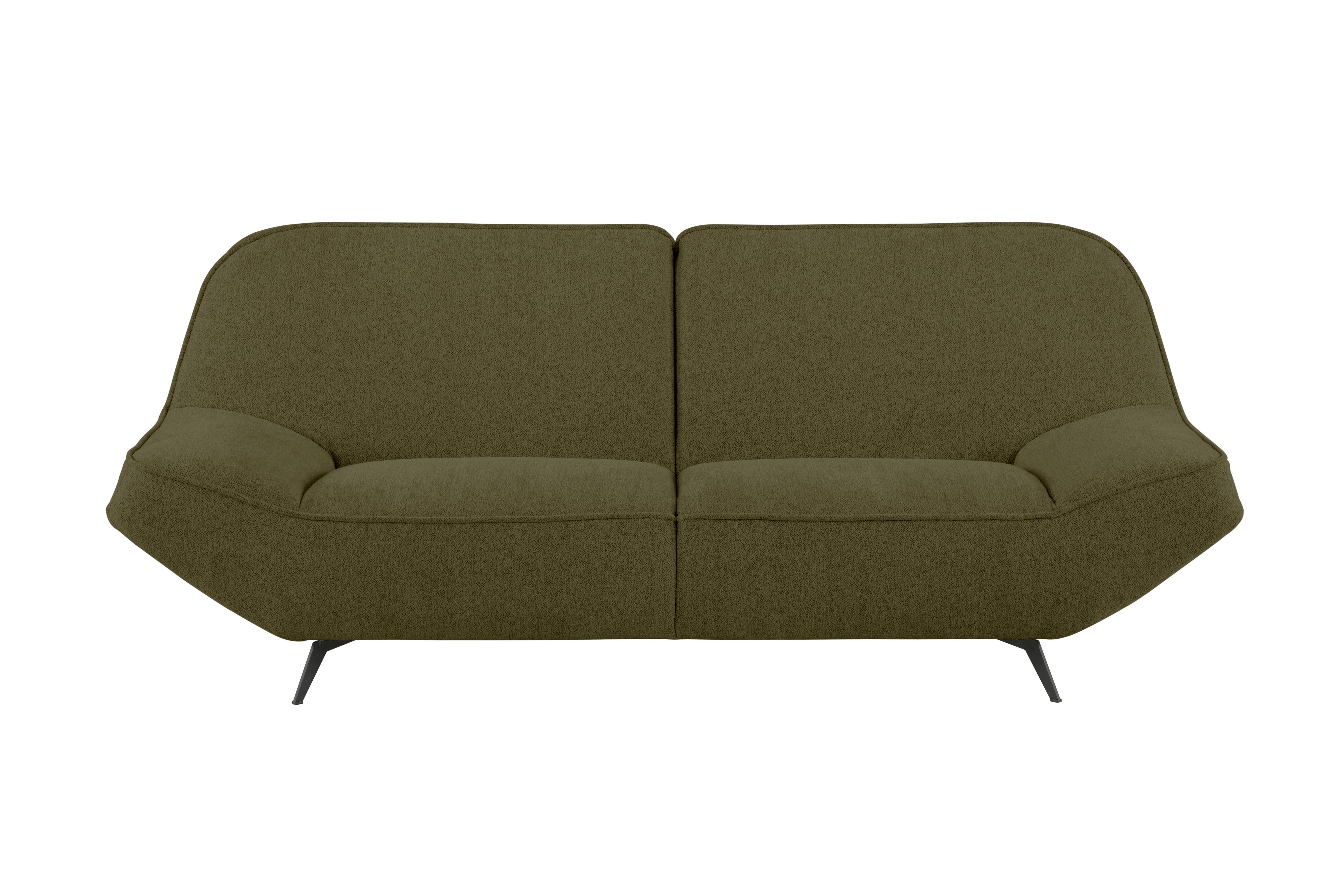 3-Sitzer-Sofa Aruba Olivgrün B: 223 cm - Olivgrün, Design, Textil (223/87/96cm) - MID.YOU