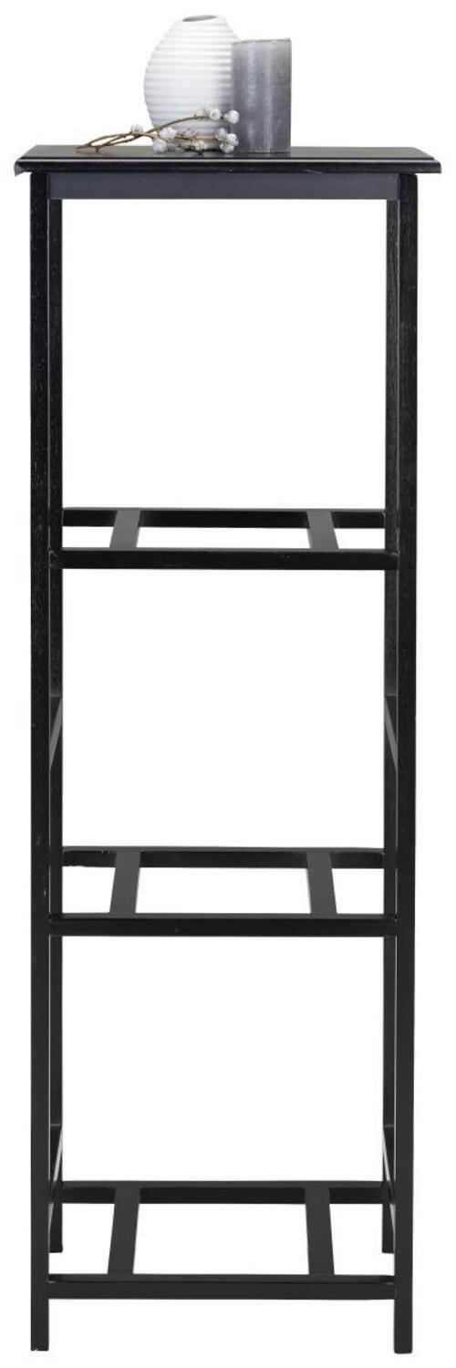 REGÁL NINO - černá, Moderní, dřevo/kompozitní dřevo (37/114,5/32cm)