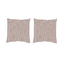 Kissenhüllen-set Fjella - Hellrosa, Basics, Textil (40/40cm)