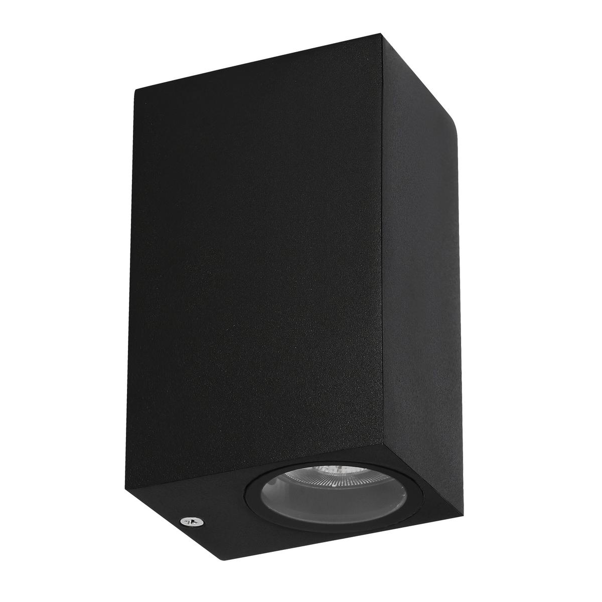 Außenwandleuchte 22-32317 Nerium - Schwarz, Design, Metall (6.5/9/15cm)