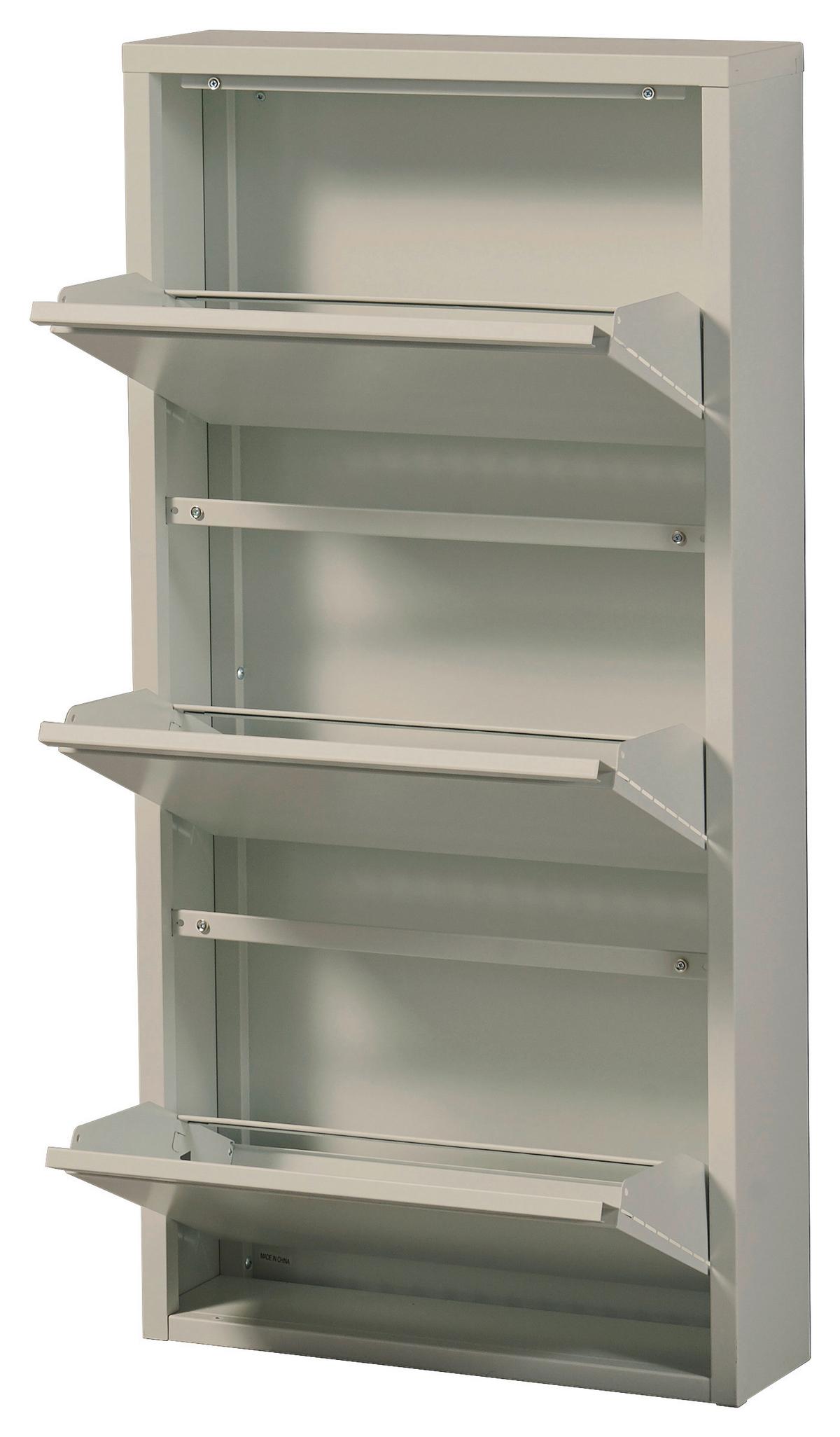 Výklopná skrinka na topánky BERT kašmírová - kašmírová, Modern, kov (51/104/16cm) - Boxxx