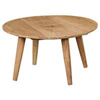 Konferenční stolek BOHA masív - barvy akácie, Design, dřevo (75/40/75cm) - MID.YOU