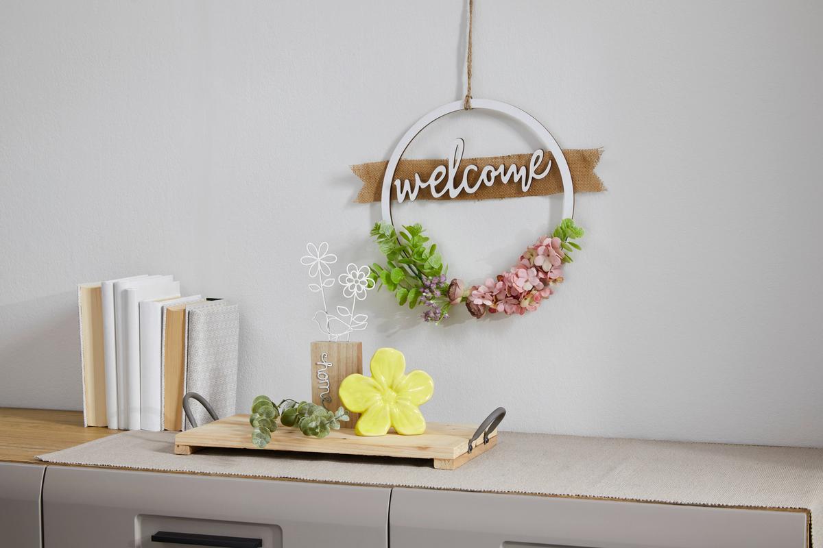 Dekoblume Fiorza - Gelb, KONVENTIONELL, Keramik (13/5/12cm) - Luca Bessoni