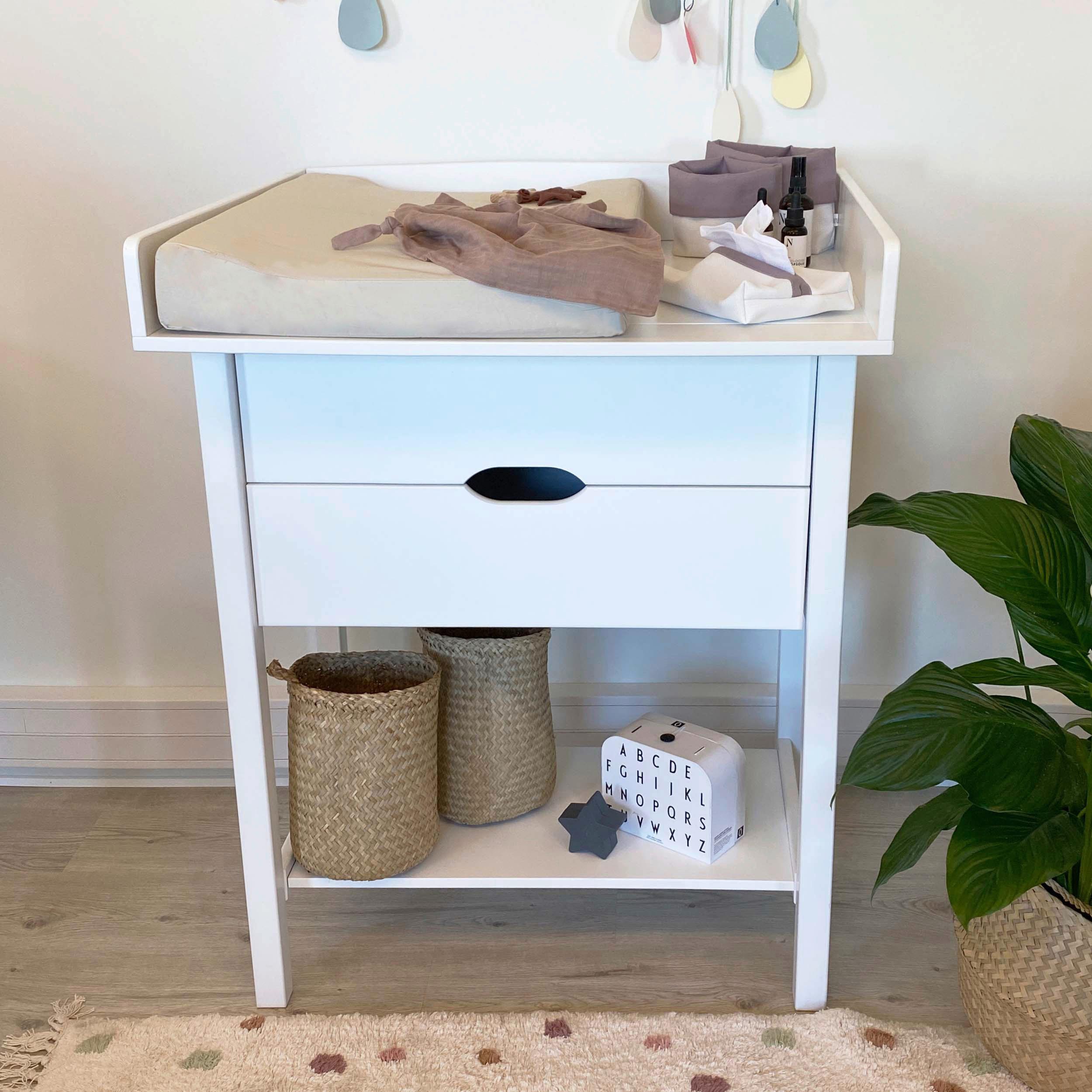 Wickelkommode Isabella Weiß, B: 79 cm - Weiß, MODERN, Holz/Holzwerkstoff (79/103,5/68cm) - MID.YOU