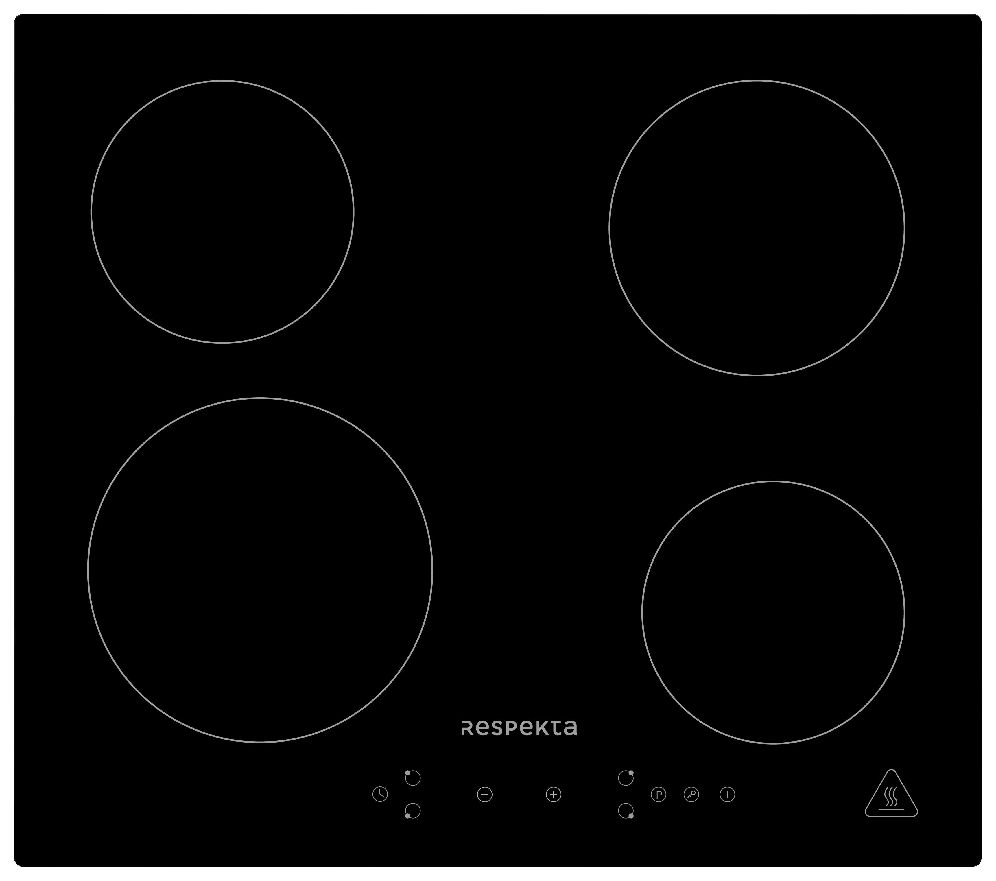 Induktionskochfeld Respekta km4295i-28