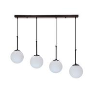 Hängeleuchte 34-09630 Pompei - Schwarz/Weiß, Basics, Metall (84/15/135cm)