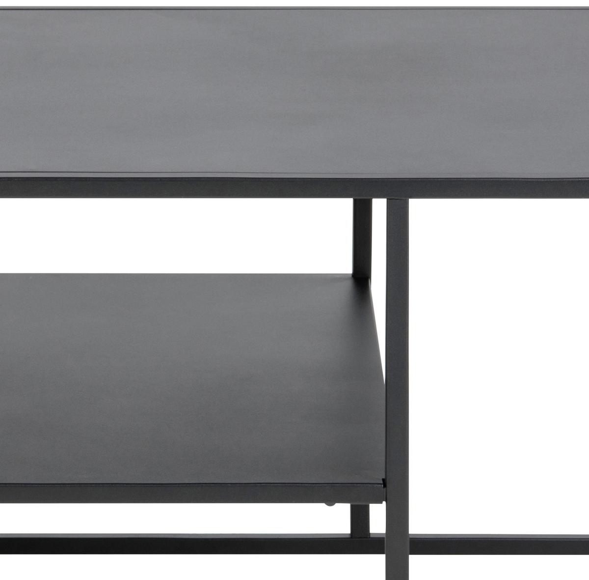 Konferenční stolek VIRUM černá - černá, Trend, kov (90/60/45cm) - Carryhome