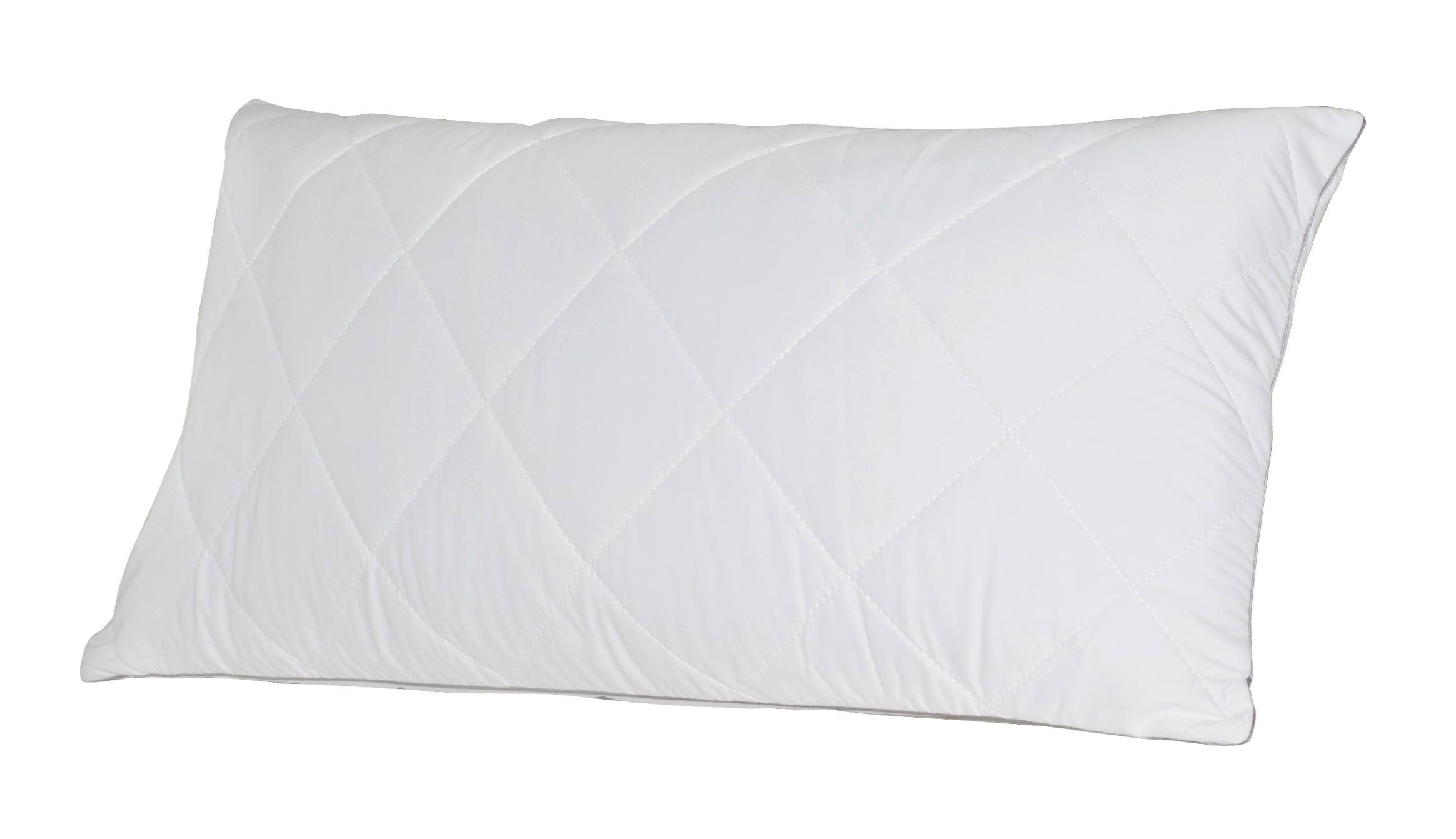 Nackenkissen Billy 40x80 cm Polyester - Weiß, KONVENTIONELL, Textil (40/80cm) - Ele