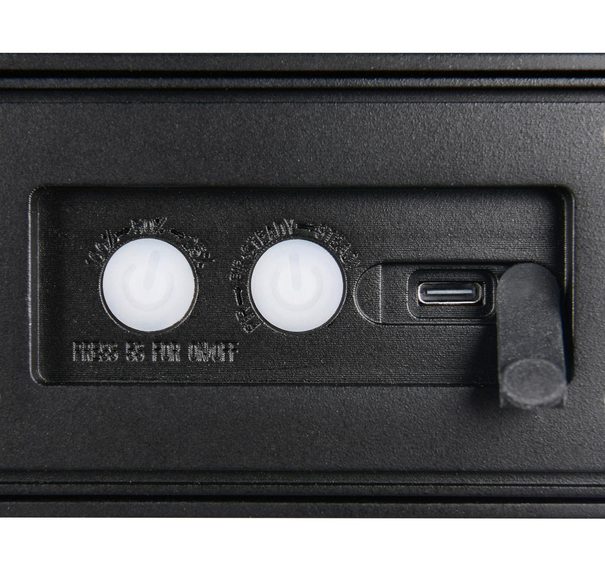 Außenwandleuchte Silves Schwarz L: 30,5 cm - Schwarz, KONVENTIONELL, Kunststoff (30,5/6/9,5cm)