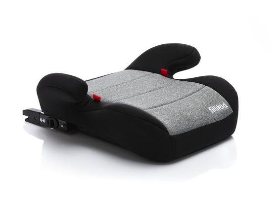 Sitzerhöhung Booster Seat Grau B: 42 cm - Hellgrau/Schwarz, Basics, Kunststoff (42/20/36cm) - Fillikid Sitzerhöhung Booster Seat Grau B: 42 cm - Hellgrau/Schwarz, Basics, Kunststoff (42/20/36cm) - Fillikid