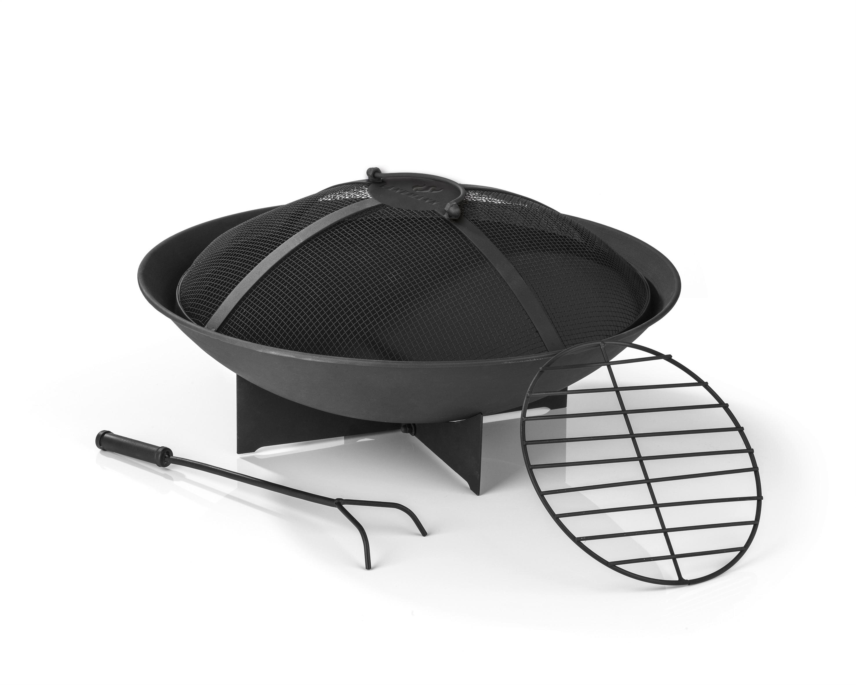 Feuerkorb Landmann Feuerkorb 60,5cm - Schwarz, Basics, Metall (64/19cm)