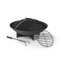 Feuerkorb Landmann Feuerkorb 60,5cm - Schwarz, Basics, Metall (64/19cm)