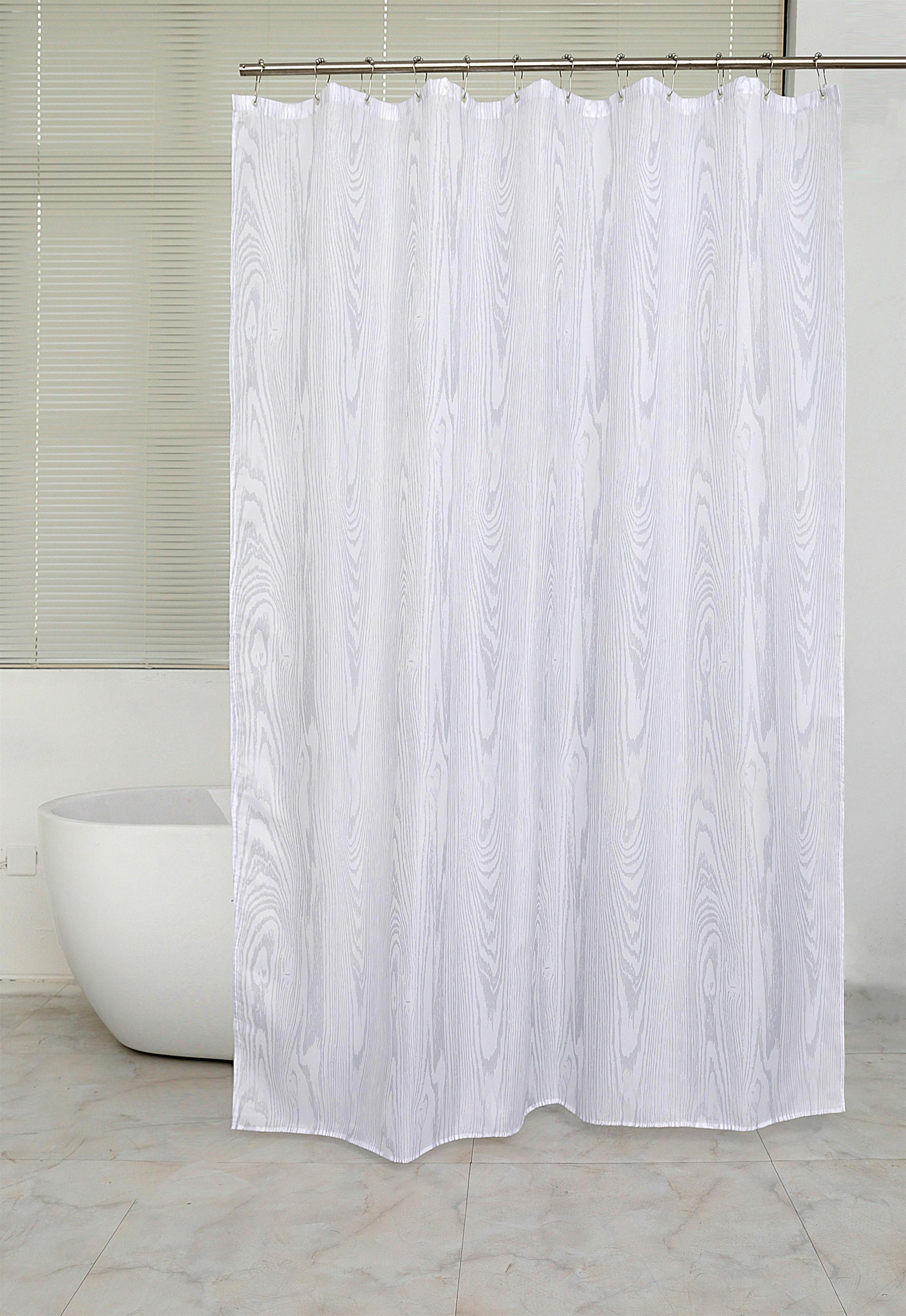 Zuhanyfüggöny Kb. 180/200cm - fehér, Modern, textil (180/200cm) - Luca Bessoni