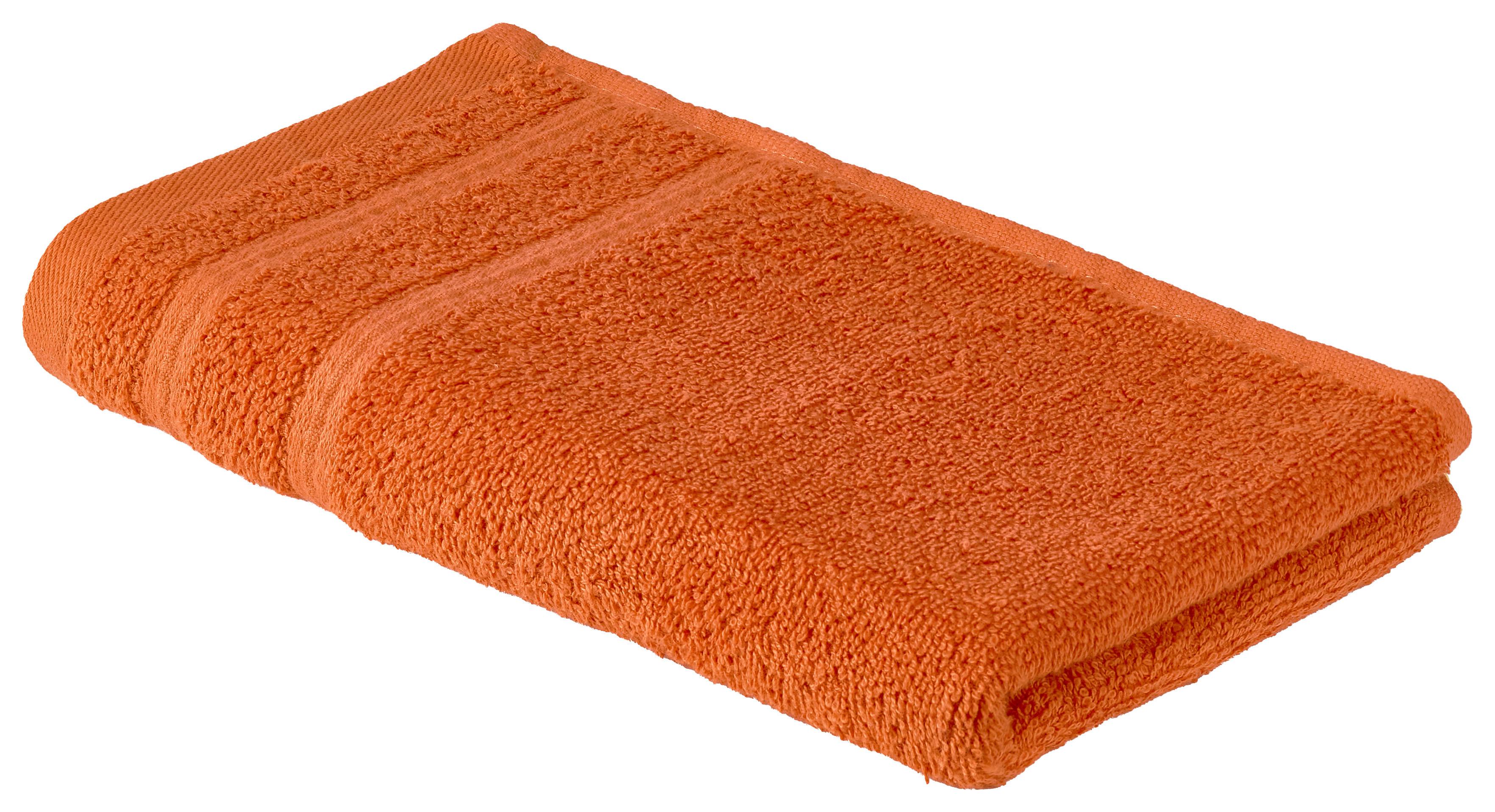 Ručník Pro Hosty Melanie, 30/50cm, Černá - terra cotta, textil (30/50cm) - Modern Living