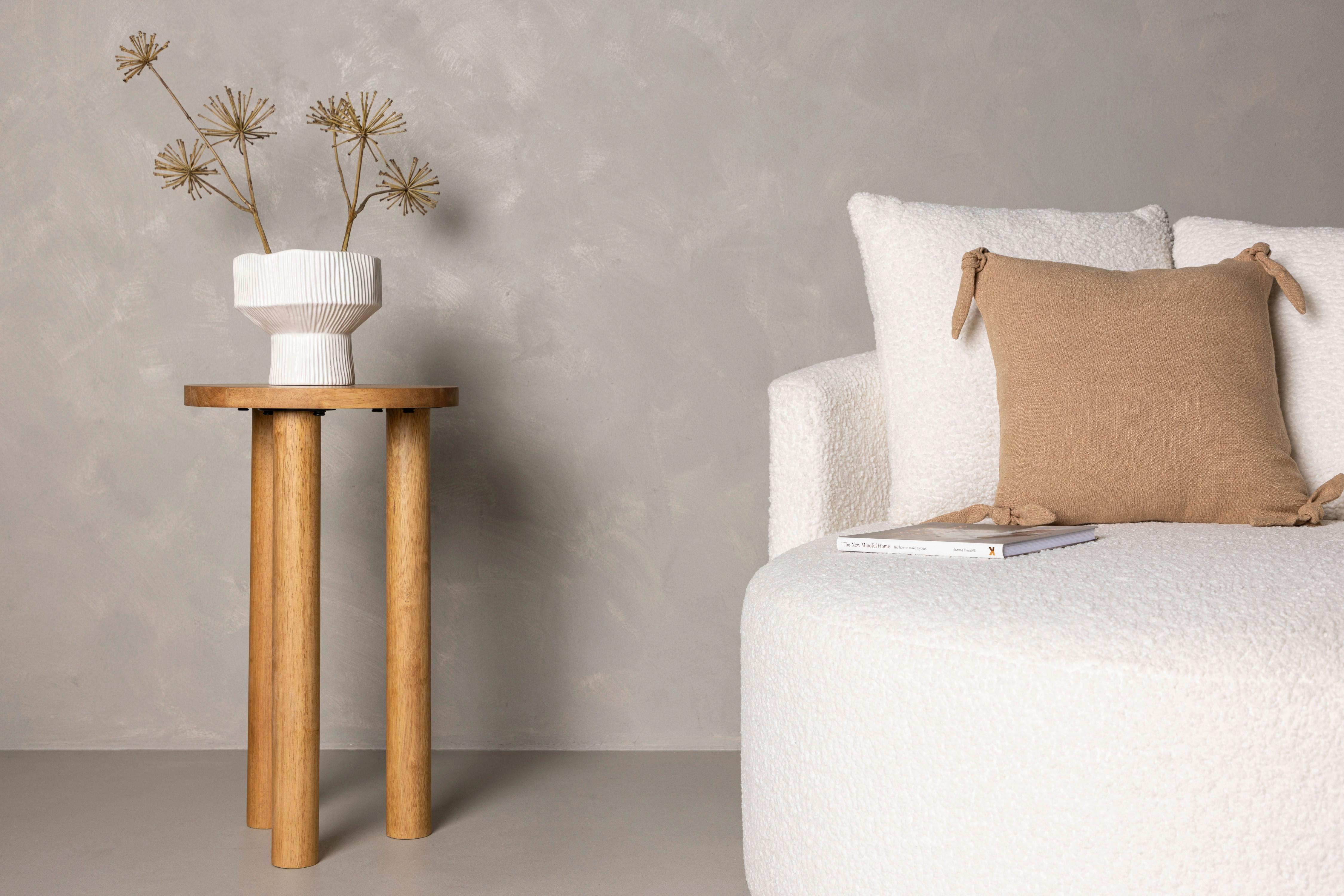 Beistelltisch Duxbury - Plankeneiche/Eichefarben, Design, Holz (35/35/60cm) - Livetastic