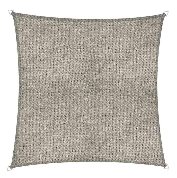 Sonnensegel Quadrat 3,60x3,60 Cm - Beige, Basics, Textil (360/360cm)