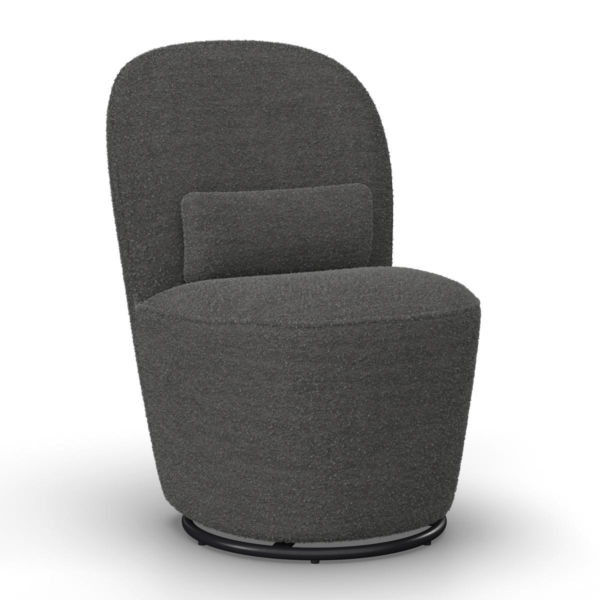 ŽIDLE VITTORE - šedá, Moderní, kov/dřevo (56/84/62cm) - Bessagi Home