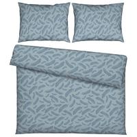 Povlečení Ferns XXL, 2x70/90 200/220cm - modrá, Moderní, textil (200/220cm) - Mömax