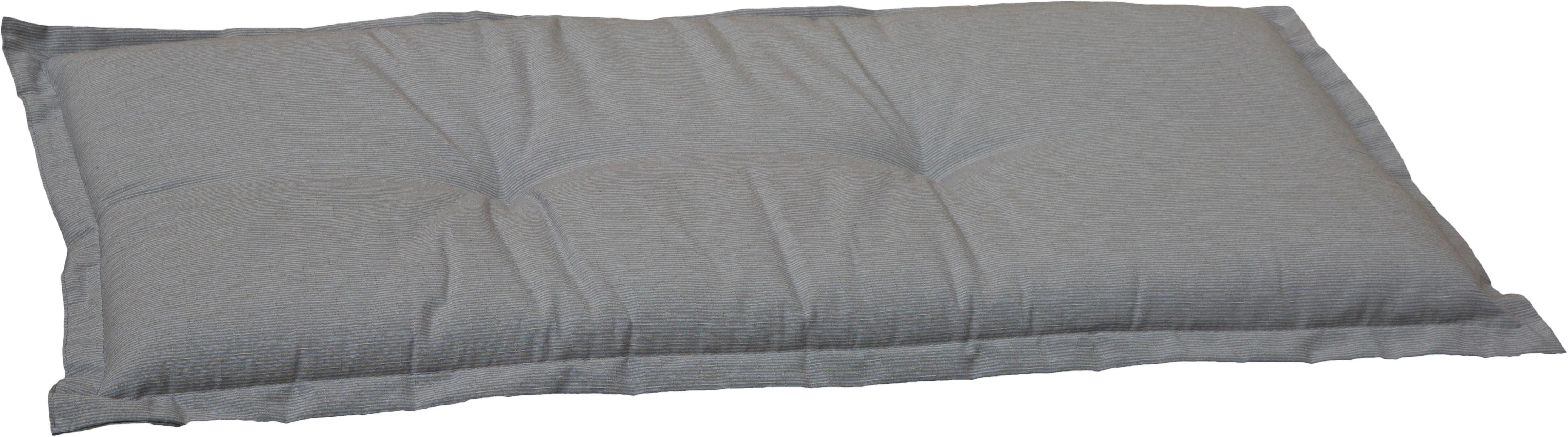 Auflage für Bank Auerbach 100x45x7 cm Hellgrau - Hellgrau, Basics, Textil (100/45/7cm) - Gardenson