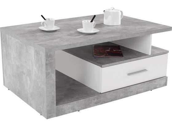 Konferenční Stolek Iguan - šedá/bílá, Moderní, kompozitní dřevo (110/45/67cm) Konferenční Stolek Iguan - šedá/bílá, Moderní, kompozitní dřevo (110/45/67cm)
