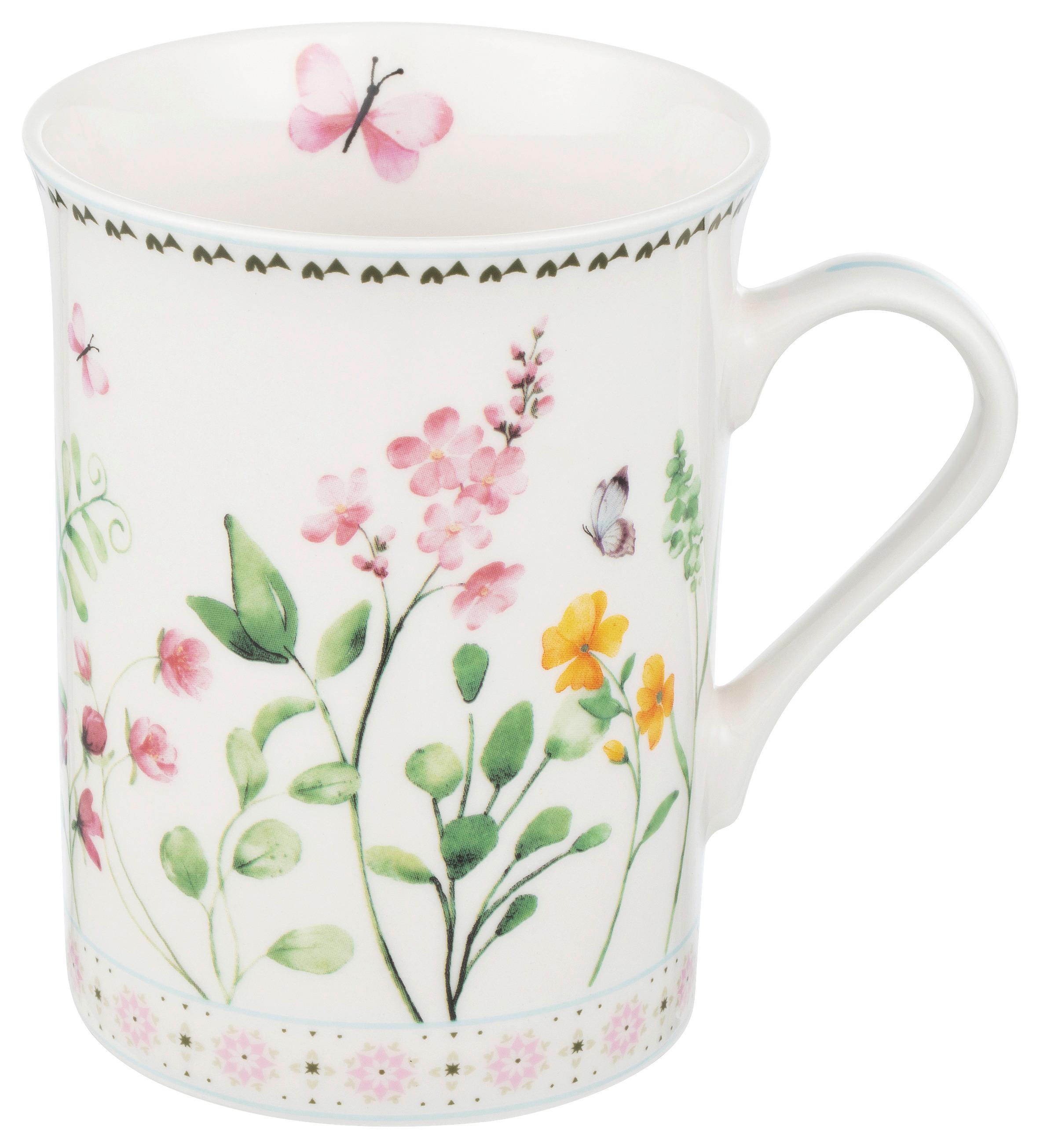 Kaffeebecher Claire - Multicolor, KONVENTIONELL, Keramik (7,5/9,5cm) - James Wood