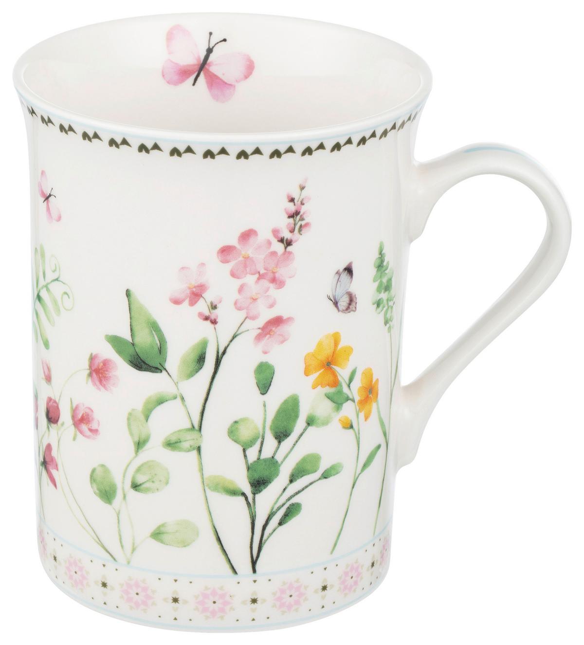 Kaffeebecher Claire - Multicolor, KONVENTIONELL, Keramik (7,5/9,5cm) - James Wood