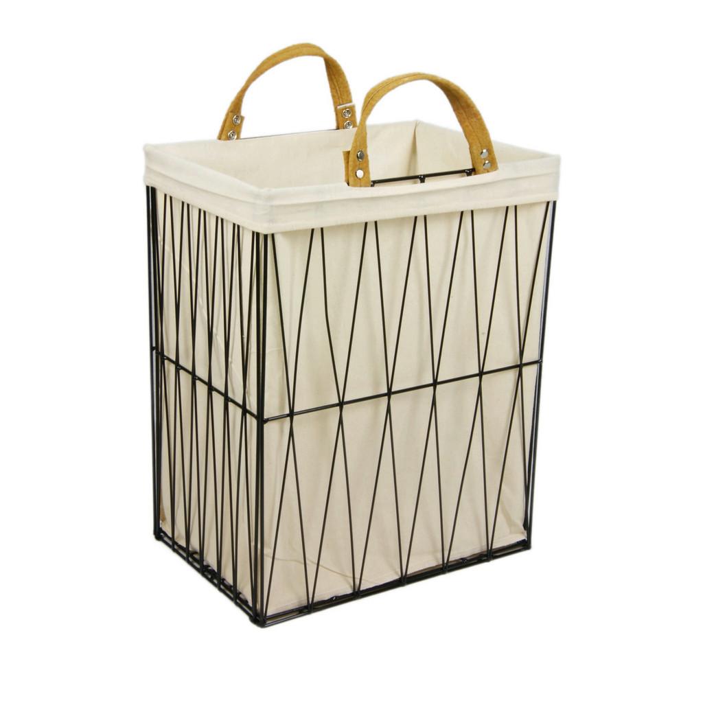 WÄSCHESAMMLER Wäschekorb Mesh, B: 25 cm