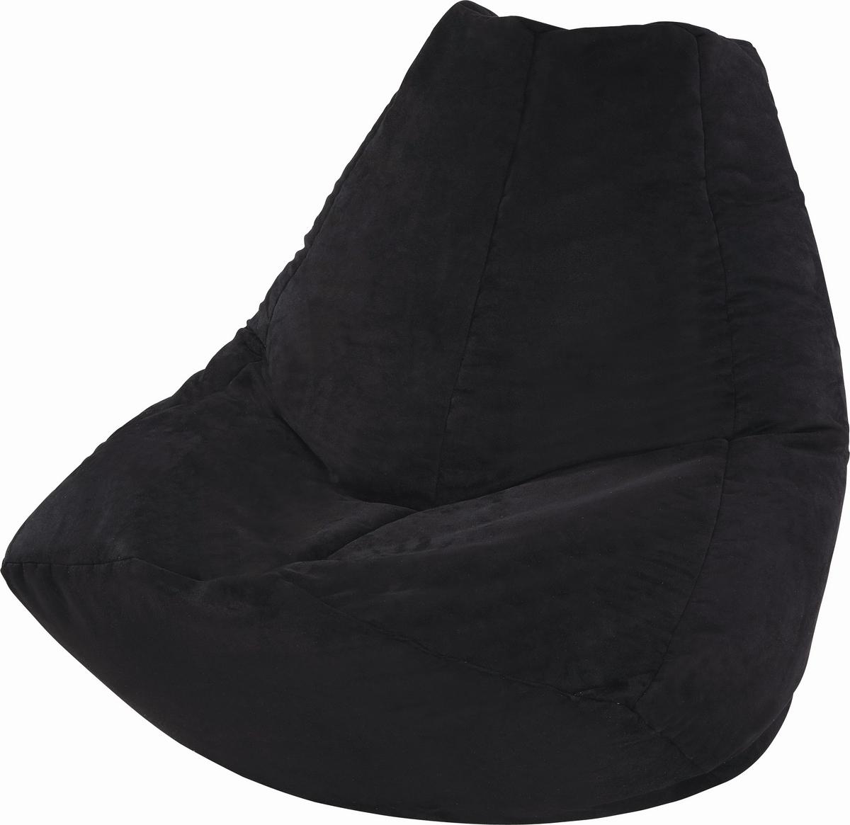 Ülőzsák Verona - antracit, textil (90/105/90cm)