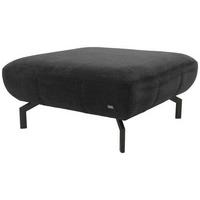 Hocker Looks Xiii - Dunkelgrau/Schwarz, Design, Textil (83/44/83cm) - LOOKS by W.Joop