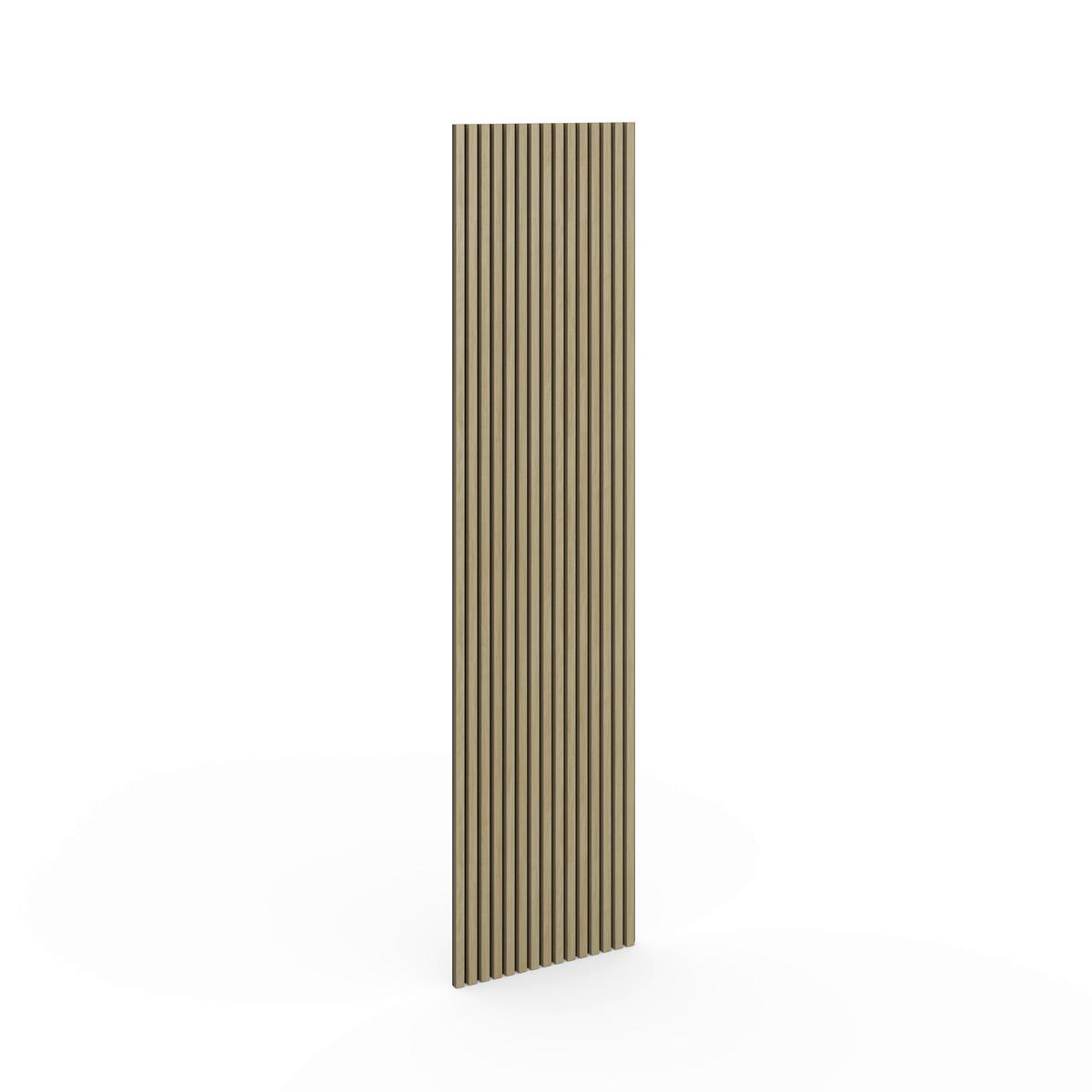 Akustický panel Rico, 60x240 - farba duba, Modern, drevo/kompozitné drevo (60/240/2,1cm)