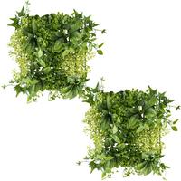 Kunstpflanze Grün, 25 cm - Grün, Design, Kunststoff (25cm) - P & B