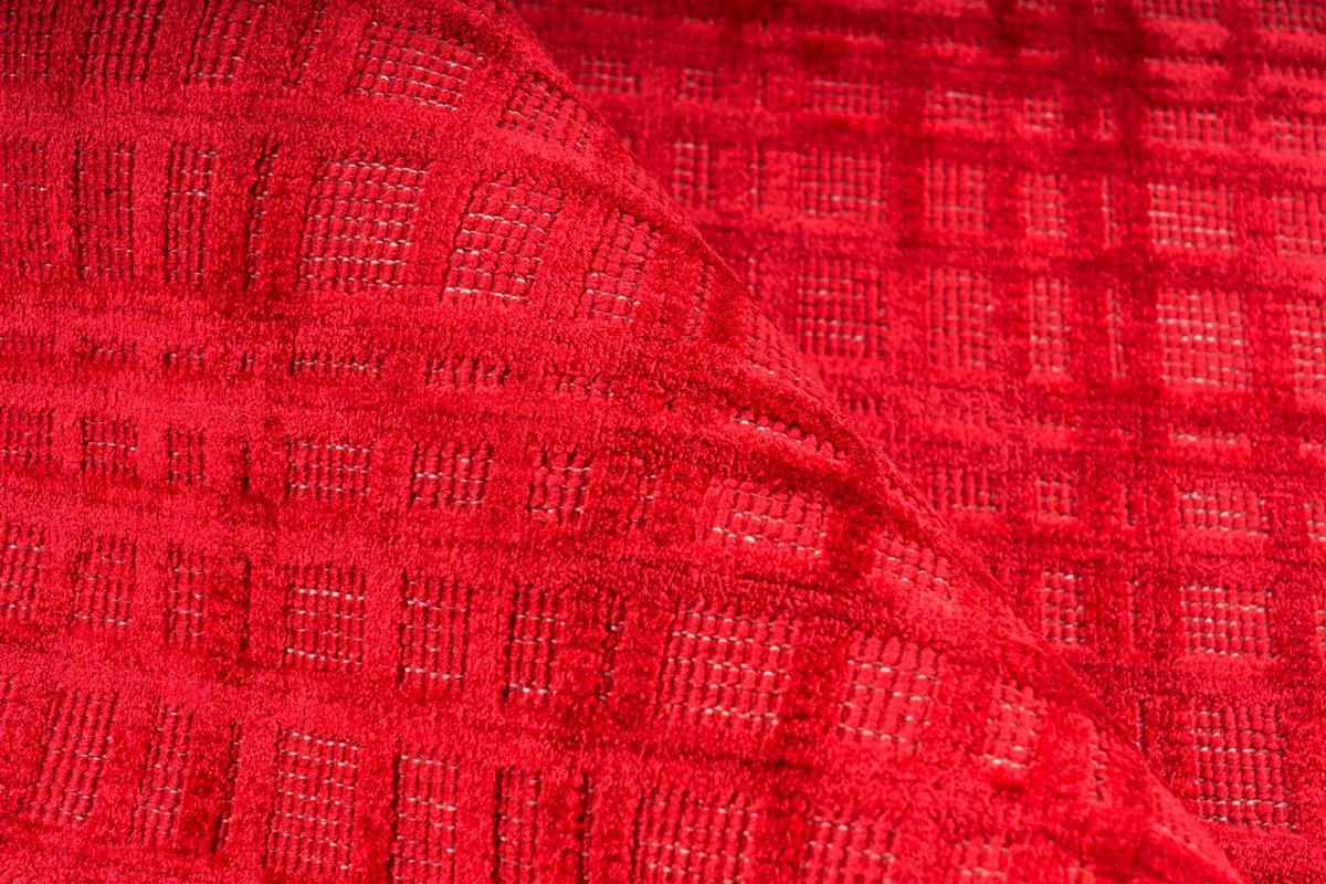 Webteppich, 160x230 cm Karma 125 Cherry 160cm X 230cm - Rot, Basics, Textil (160/230cm) - Novel
