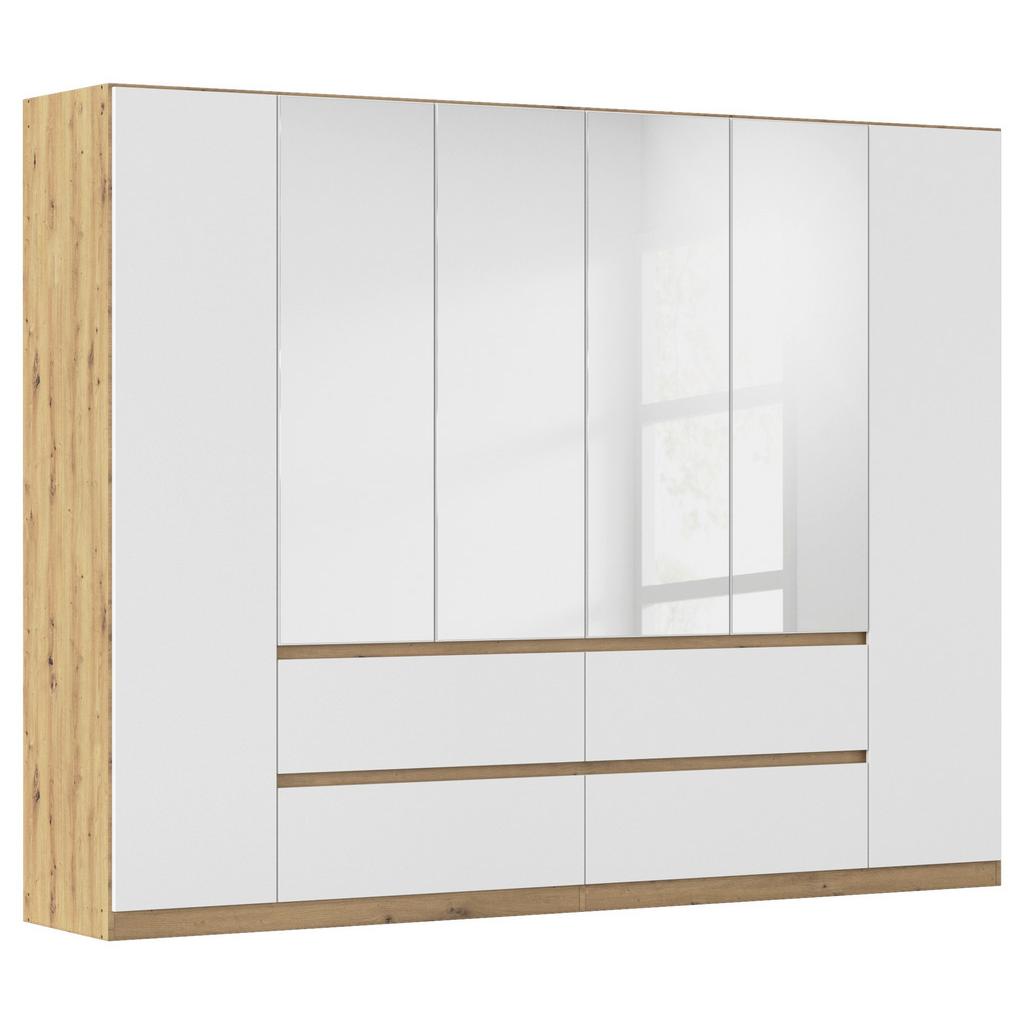 Drehtürenschrank Mainz Eiche Artisan B: 271 cm