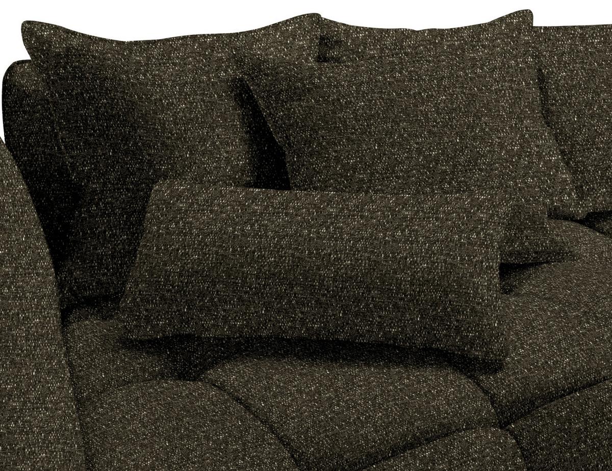 Boxspringová pohovka SOFI, tmavě zelená - černá/tmavě zelená, Moderní, textil (294/93/152cm) - Premium Living