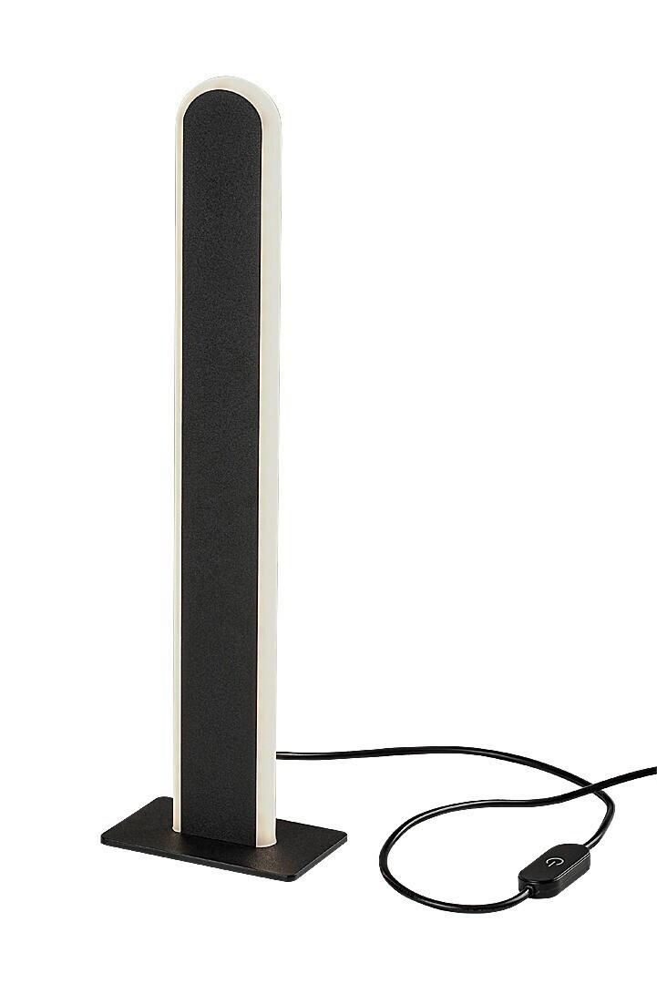 STOJACÍ LAMPA SINDRI - bílá/černá, Design, kov/plast (35/10/6cm)