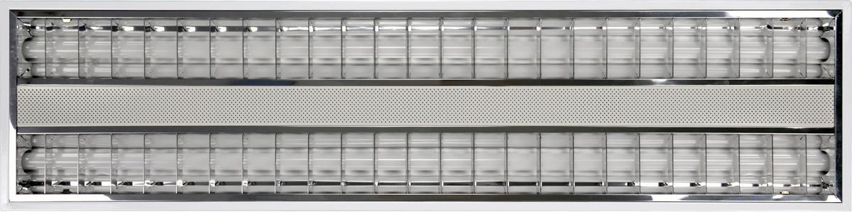 Led-deckenleuchte L: 124,5 Cm, Mit Farbtemperaturwechsler - Weiß, Basics, Metall (124,5/31,2/4cm)