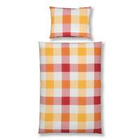 Bettwäsche Evelin/Alexia - Gelb/Rot, MODERN, Textil - Luca Bessoni