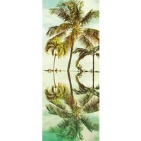 Vliestapete Key West Panel - Multicolor, Basics (100/250cm) - Komar