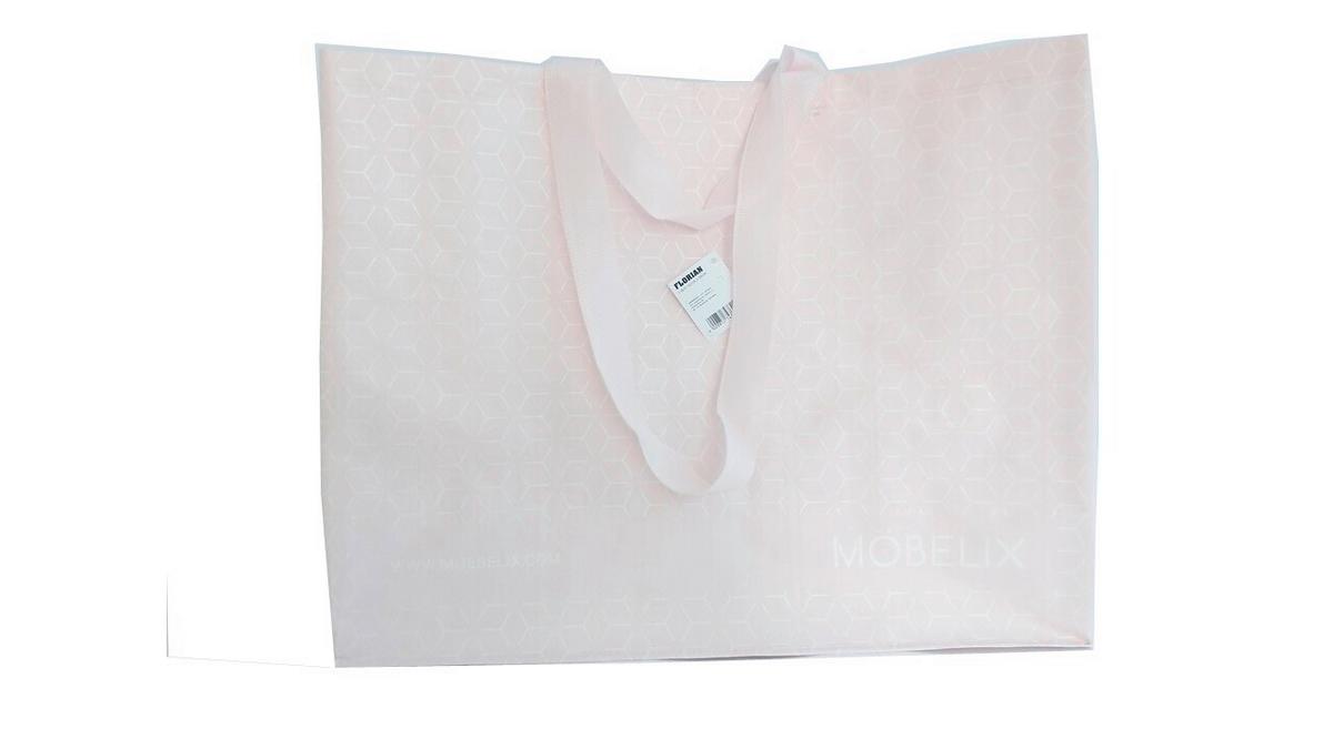 NÁKUPNÁ TAŠKA FLORIAN - modrá/ružová, Konventionell, plast (50/19,5/39cm)