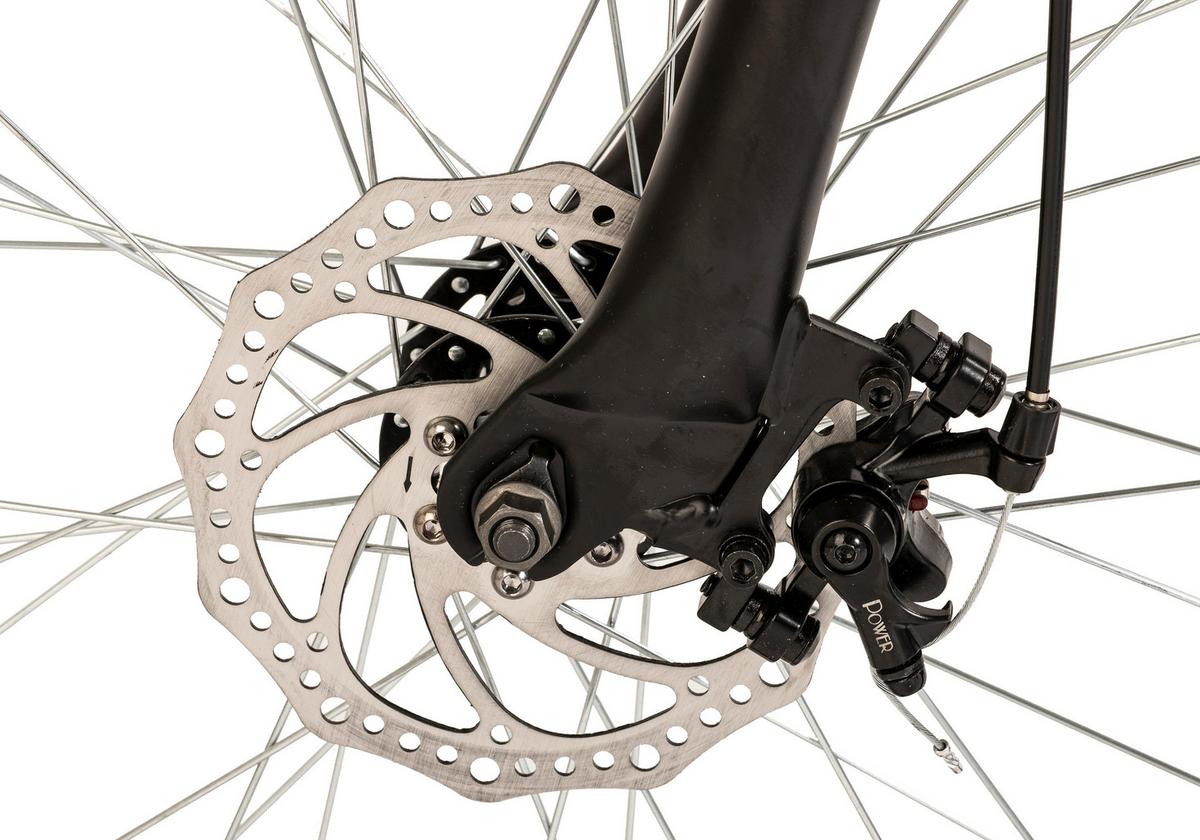 Mountainbike 403m - Schwarz, KONVENTIONELL, Metall (25/140/60cm)