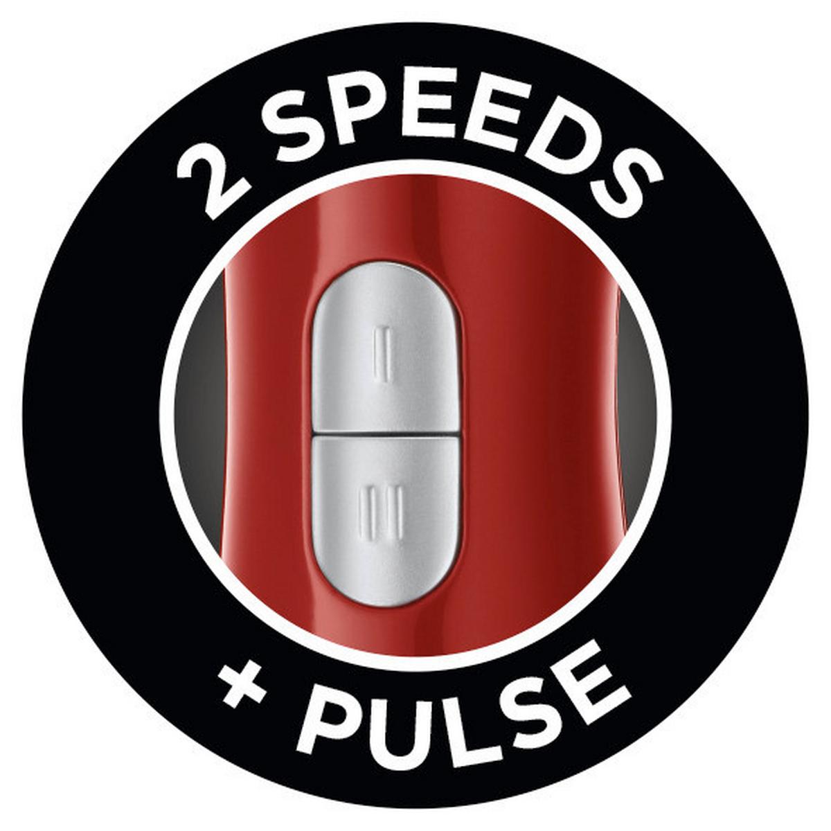 Botmixer Russell Hobbs Desire - piros, Basics, műanyag/fém