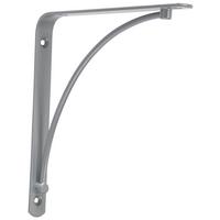 NÁSTENNÝ DRŽIAK BRACKET -SB- - strieborná, Modern, kov (20/20/2cm) - Mömax