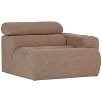 Sofaelement Novi Taupe B: 113cm - Taupe, Design, Textil (113/86/109cm) - Livetastic