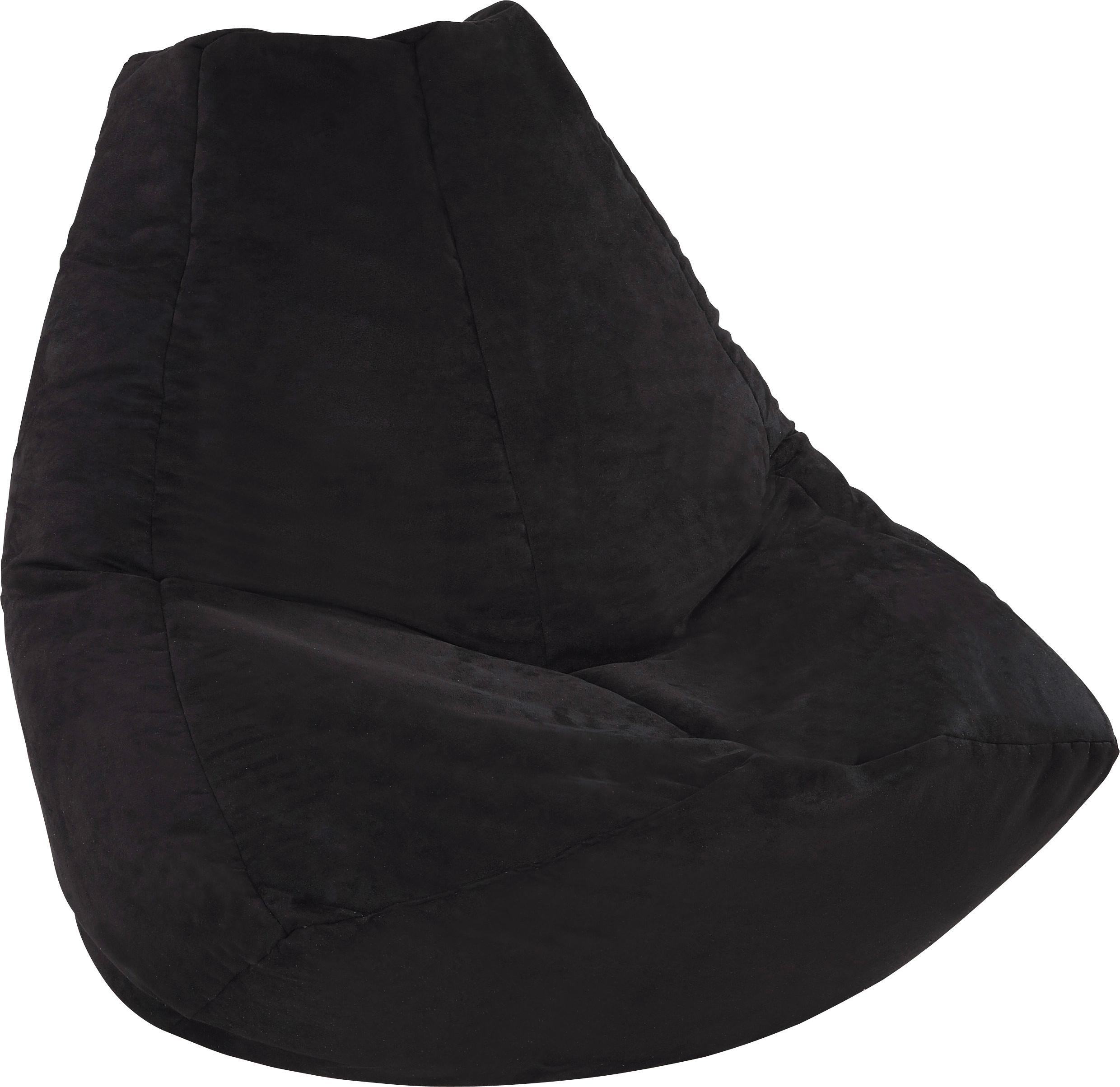 Ülőzsák Verona - antracit, textil (90/105/90cm)