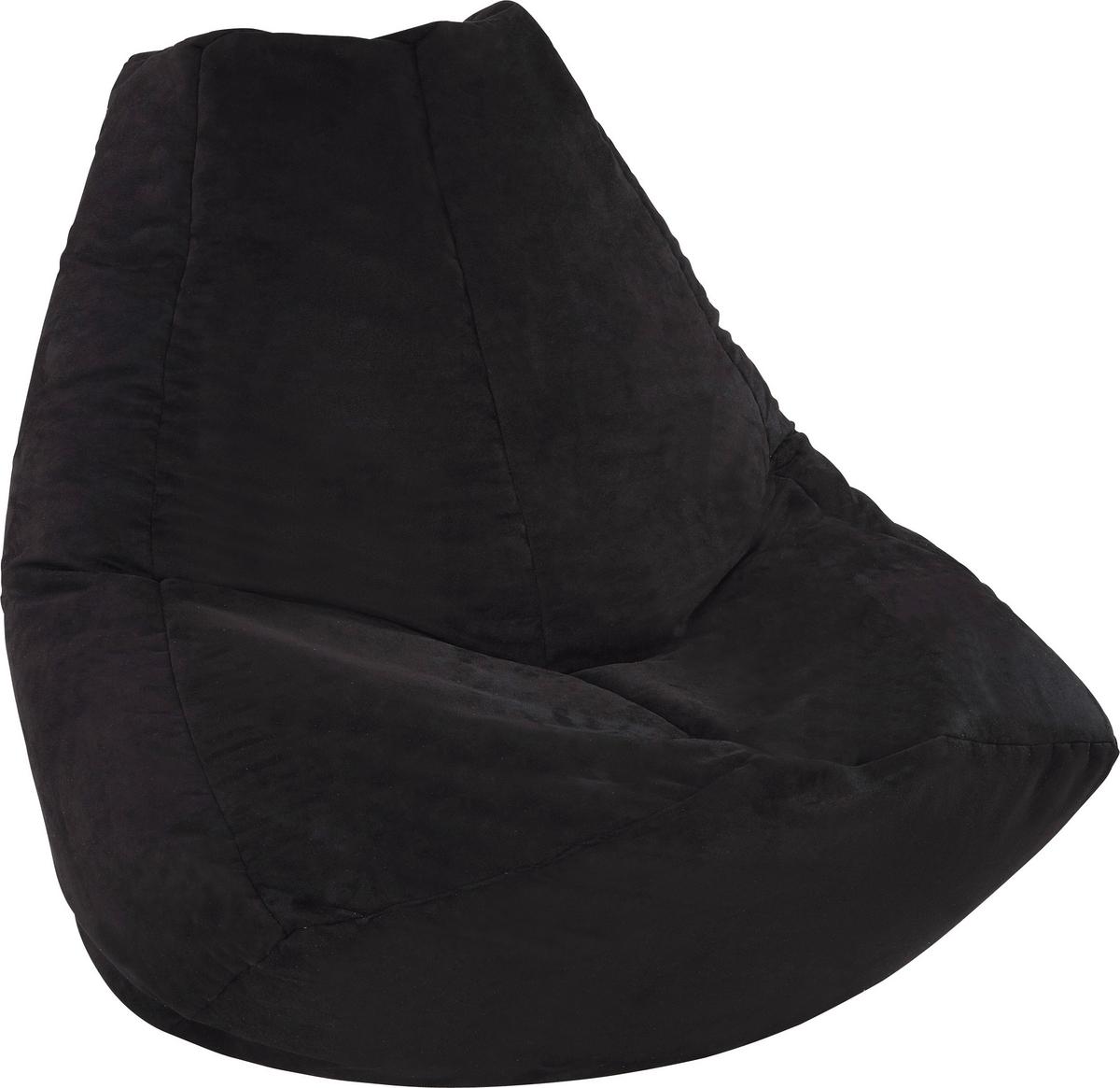 Ülőzsák Verona - antracit, textil (90/105/90cm)